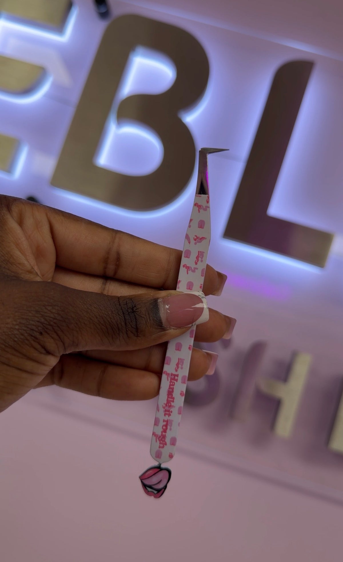 No Manners Tweezers |Fiber Tip