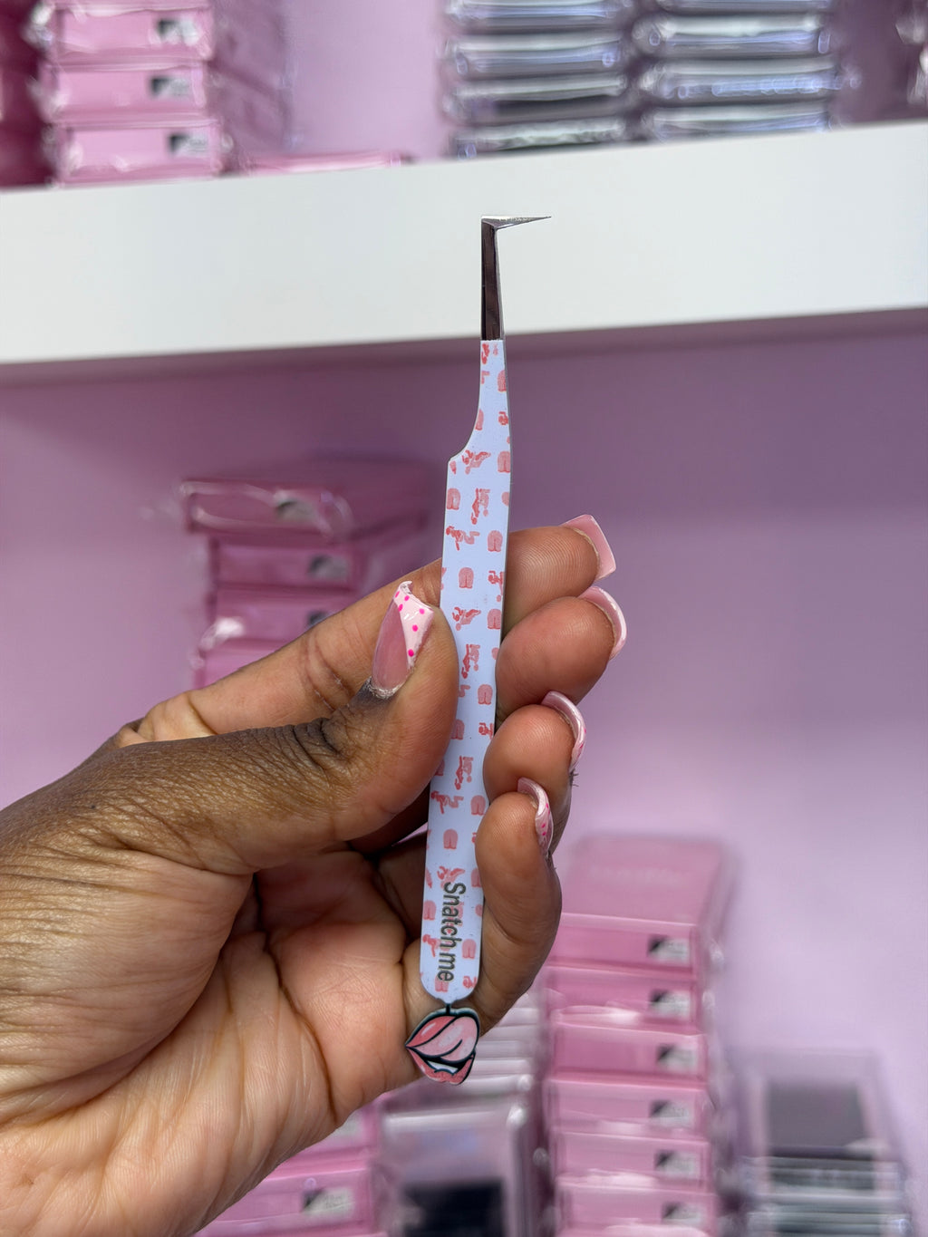 No Manners Tweezers |Non Fiber Tip